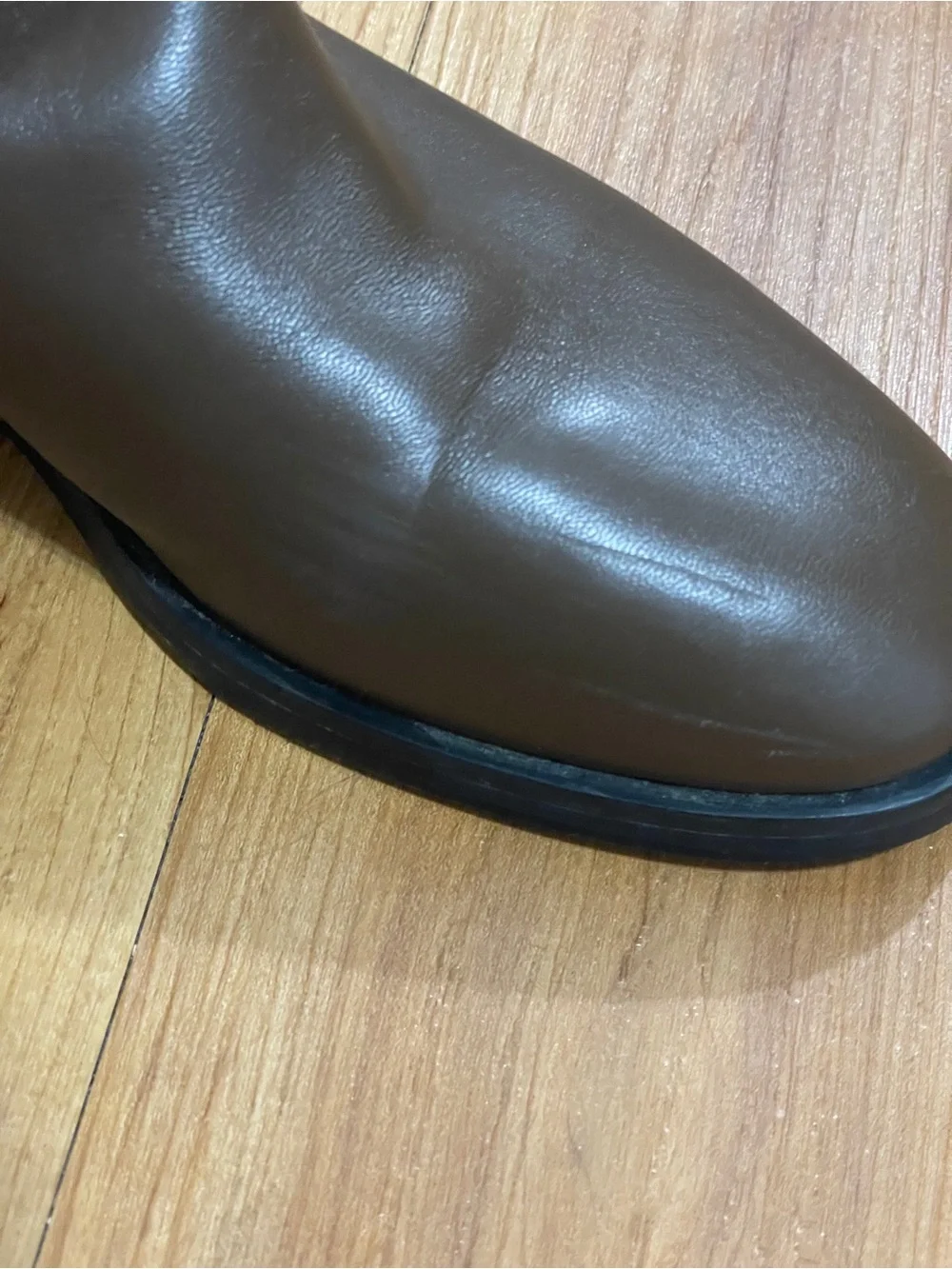 Stuart Weitzman Tall Brown Leather Over-the-Knee Boots